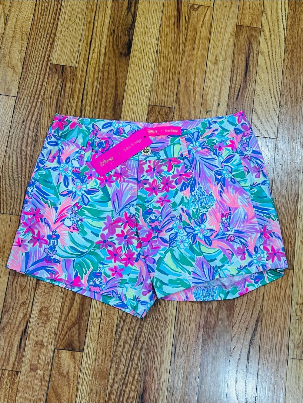 NWT Lilly Pulitzer Disney Dreamin Callahan shorts